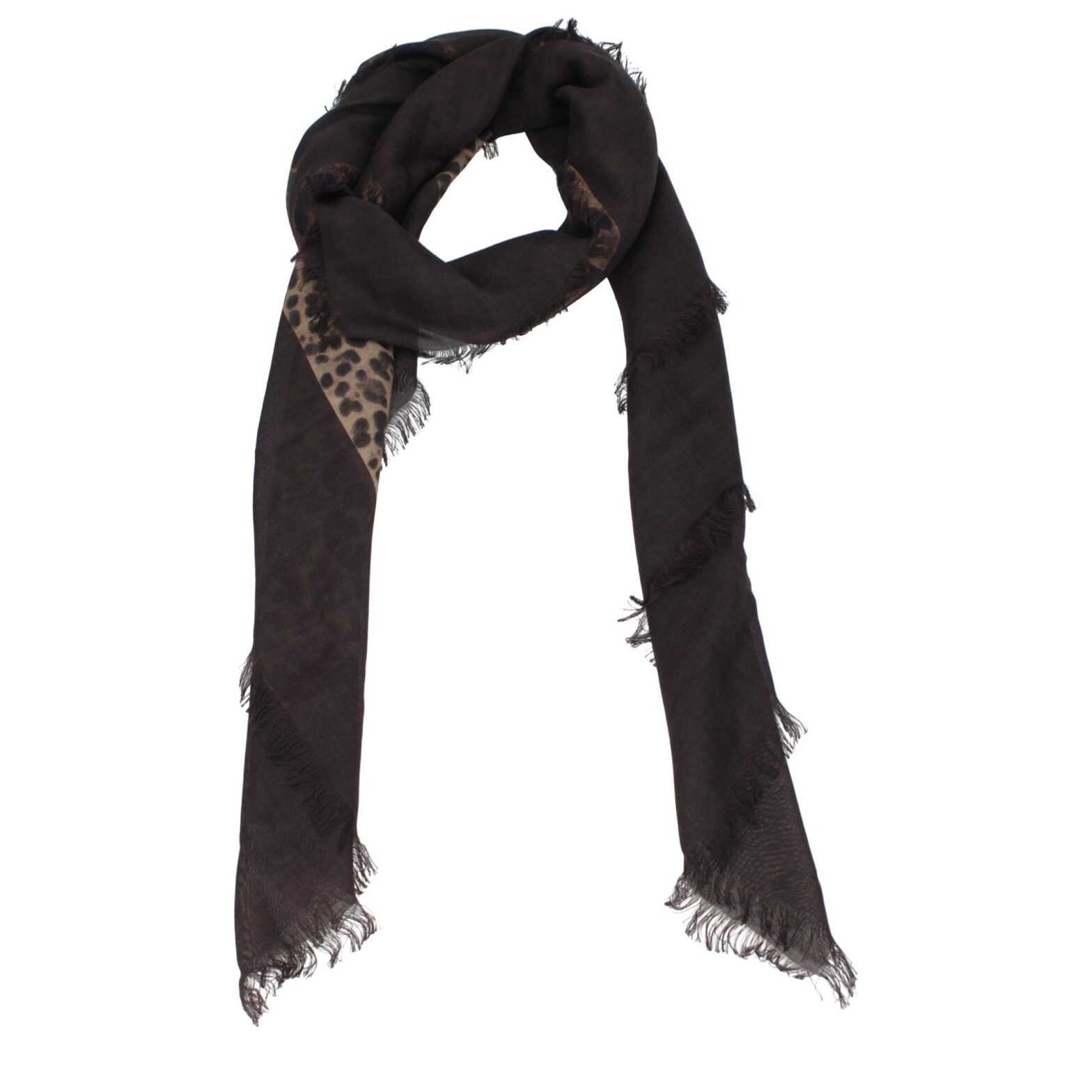 Valentino Garavani - Brown Cashmere Foulards