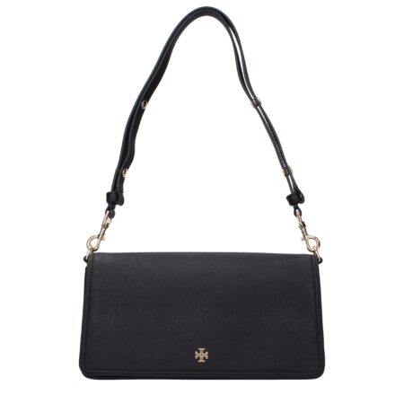 Black Leather Shoulder Bag