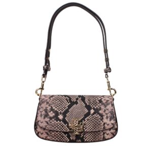 Pink Leather Shoulder Bags