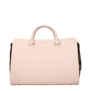 Pink Leather Handbag