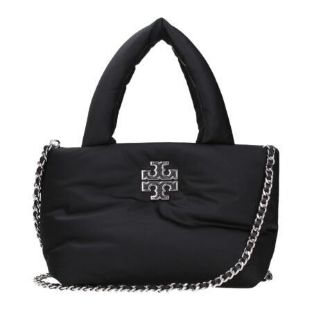 Black Fabric Handbag