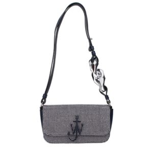 Blue Fabric Shoulder Bag