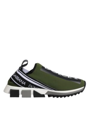 Green Logo Low Top Sorrento Men Sneakers Shoes