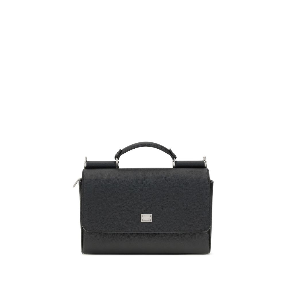 Dolce & Gabbana - My Sicily leather Handbag