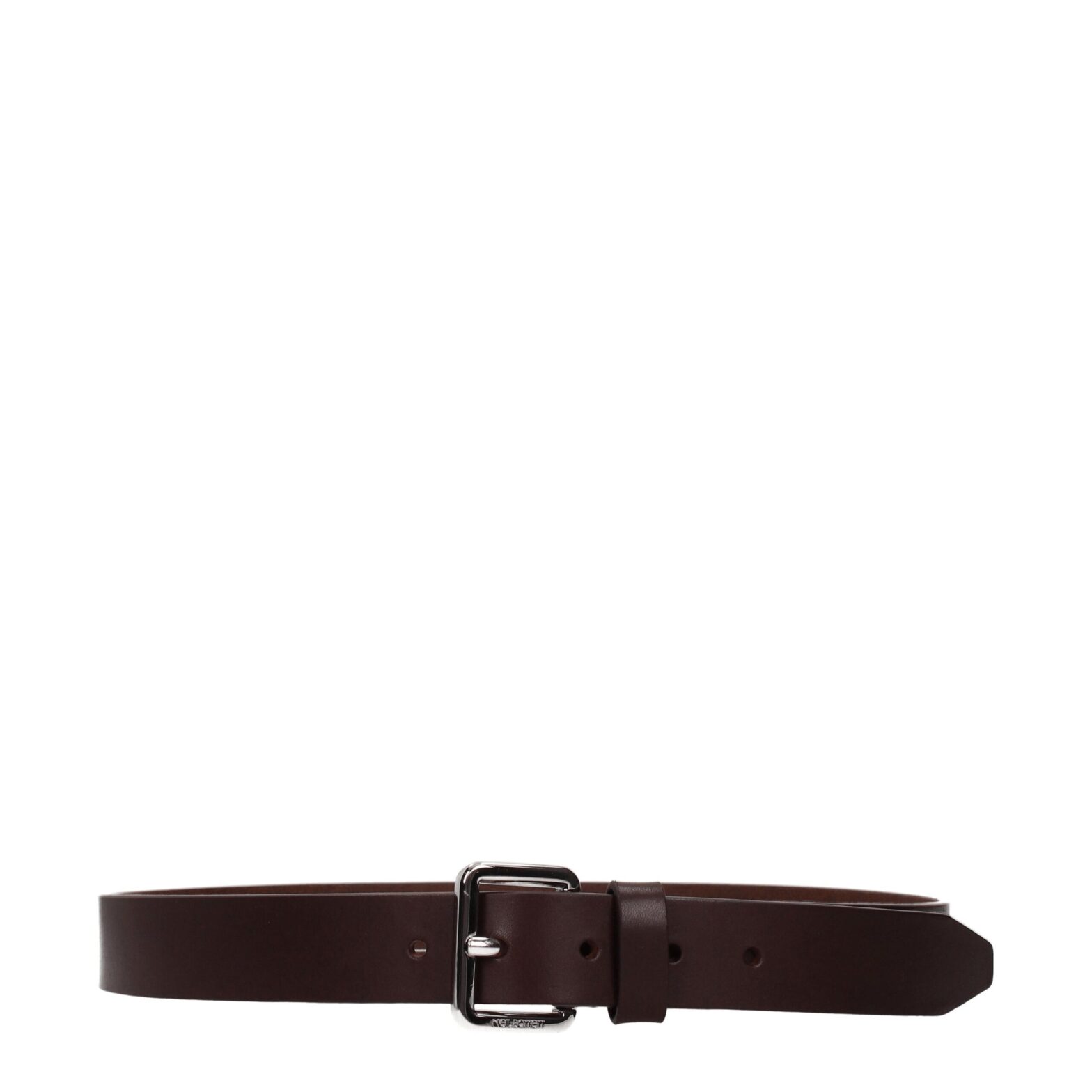 Neil Barrett - Brown Leather Regular Belts