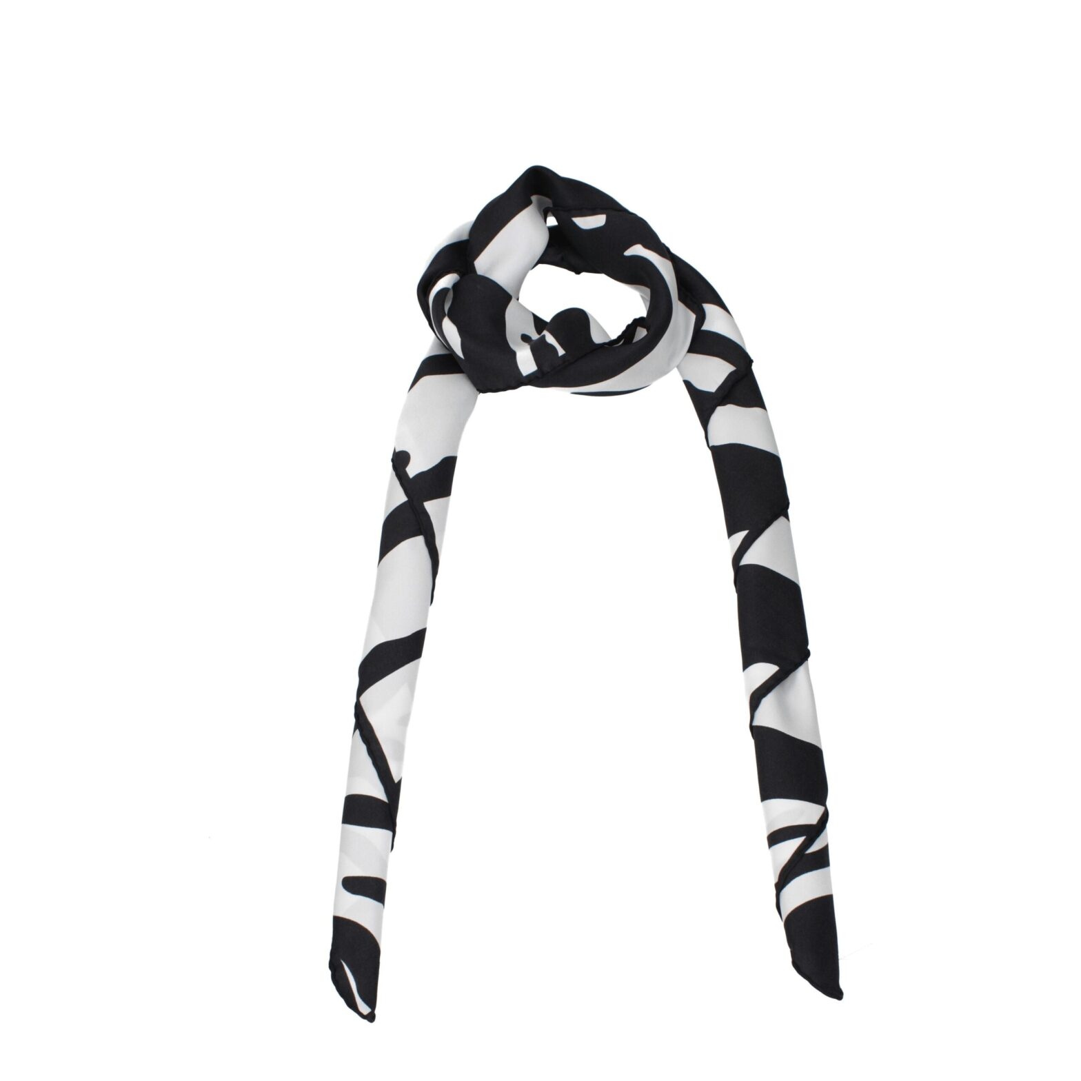 Dolce & Gabbana - Black Silk Foulards