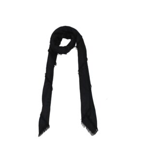 Black Viscose Foulards