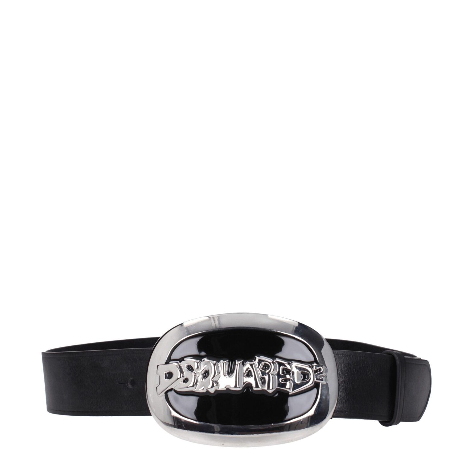 Dsquared² - Black Leather Belt