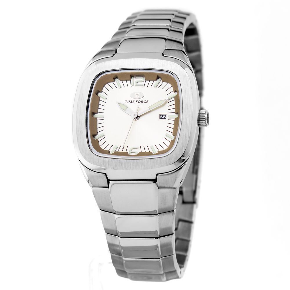 Time Force - Silver Stainless Steel Watch