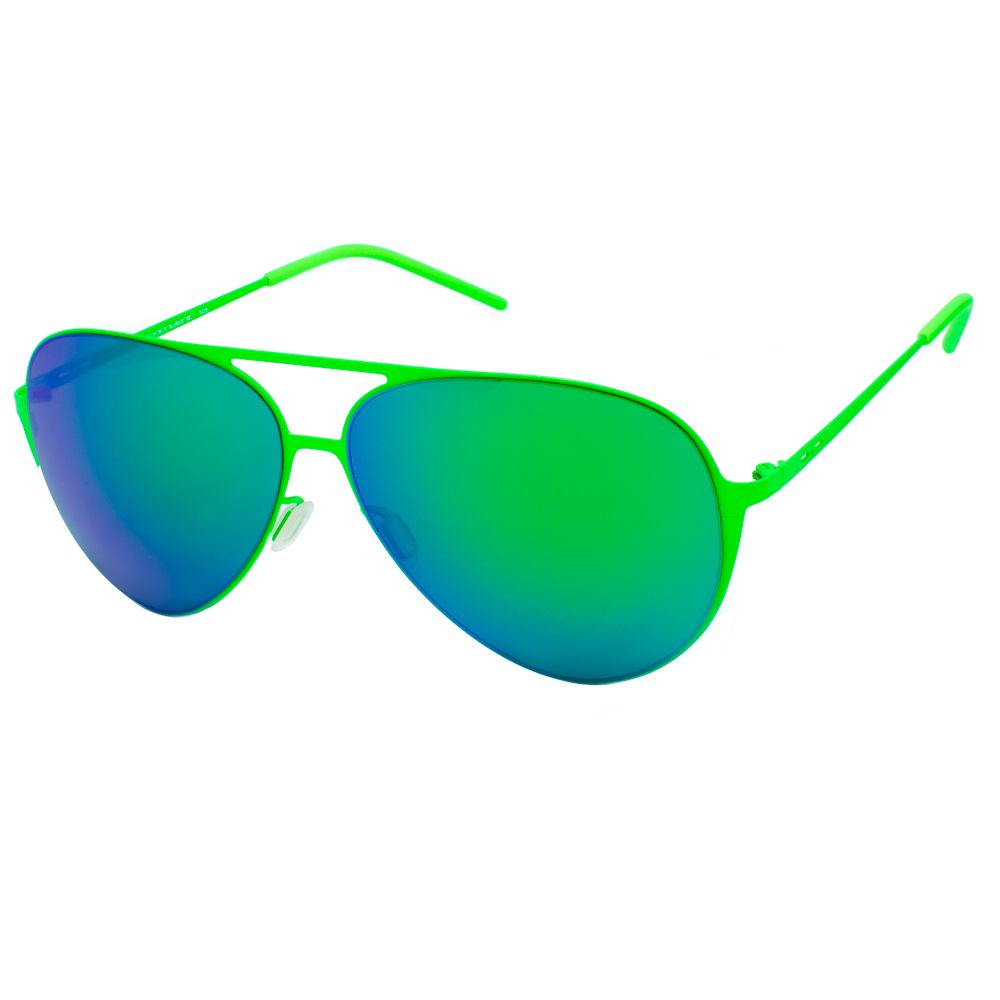 Italia Independent - Green Metal Sunglasses