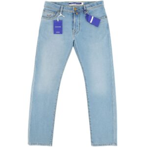 Blue Cotton Jeans & Pant