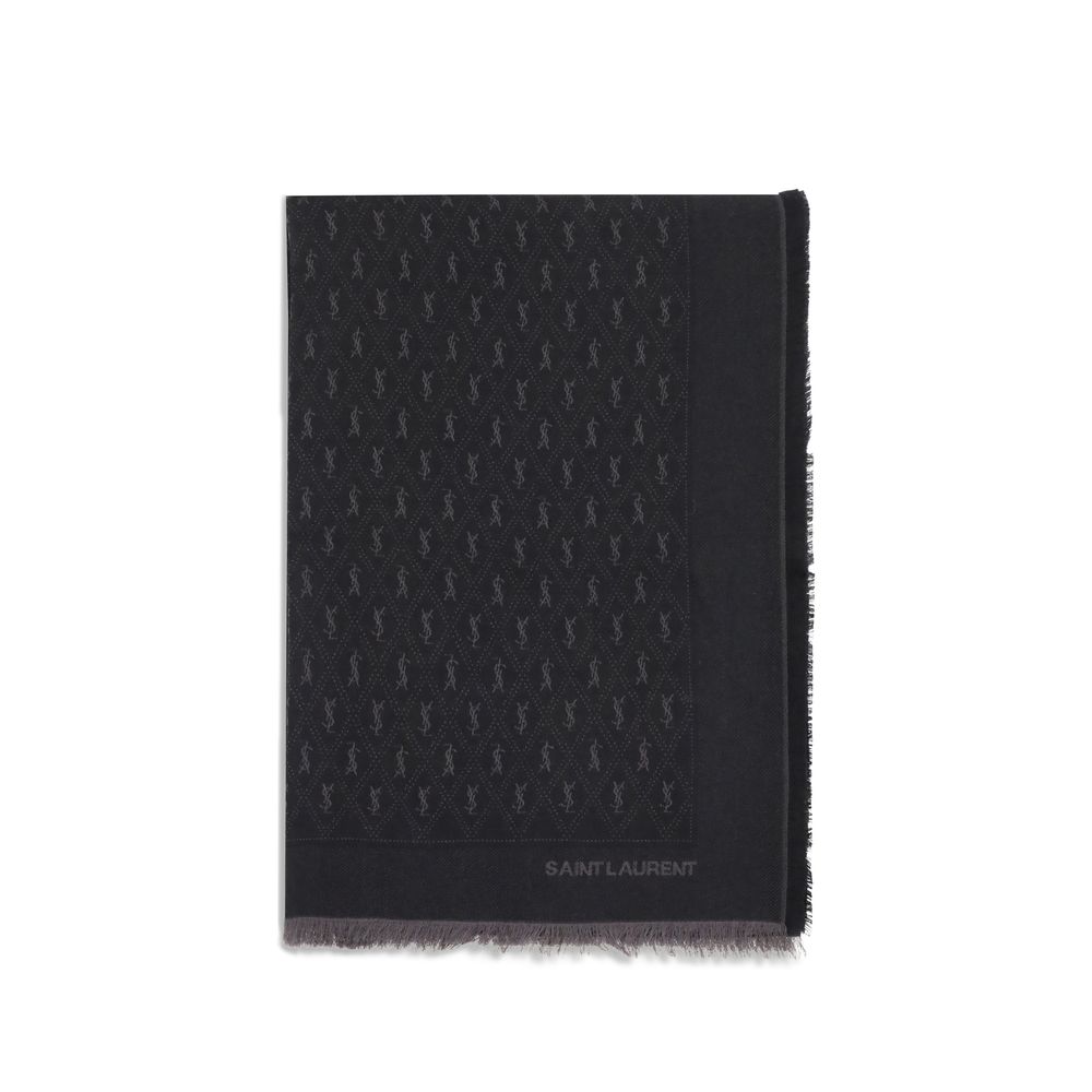 Saint Laurent - YSL monogram Scarf