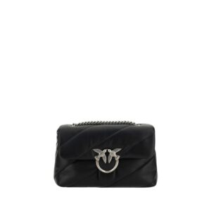 Black Calf Leather Bos Taurus Shoulder Bag