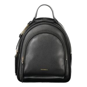 Black Leather Backpack