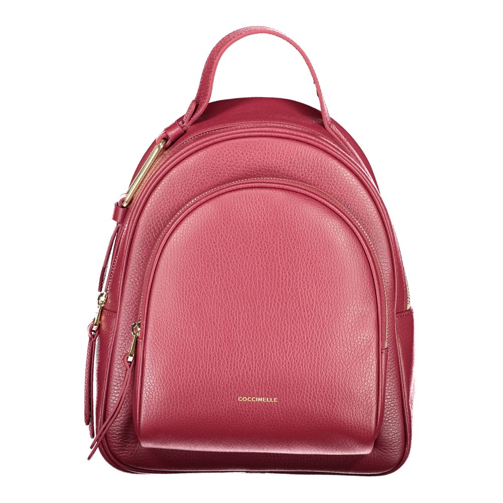 Coccinelle - Purple Leather Women Backpack