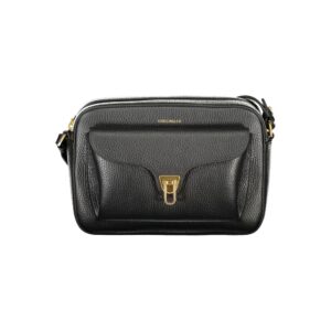 Black Leather Women Handbag
