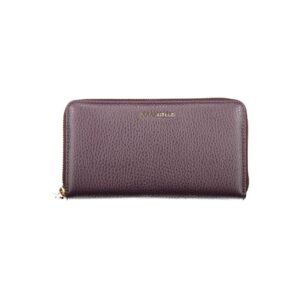 Purple Leather Women Wallet