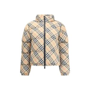 Beige Polyester Coat
