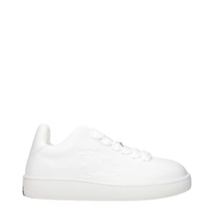 White Leather Low Tops