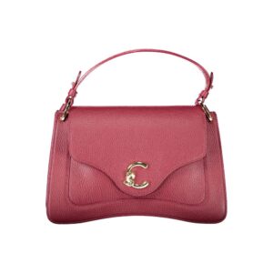 Purple Leather Women Handbag