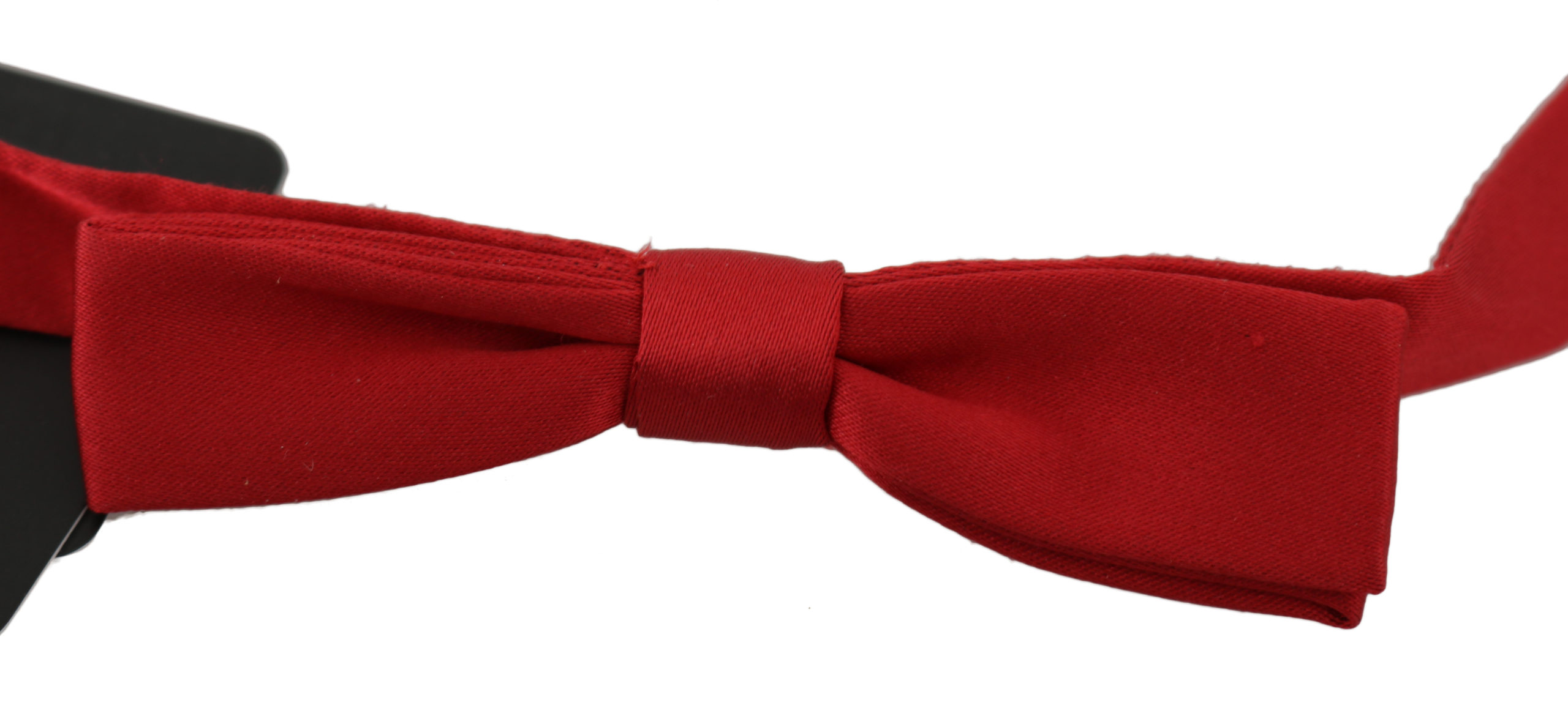 Dolce & Gabbana - Red 100% Silk Slim Adjustable Neck Papillon Bow Tie