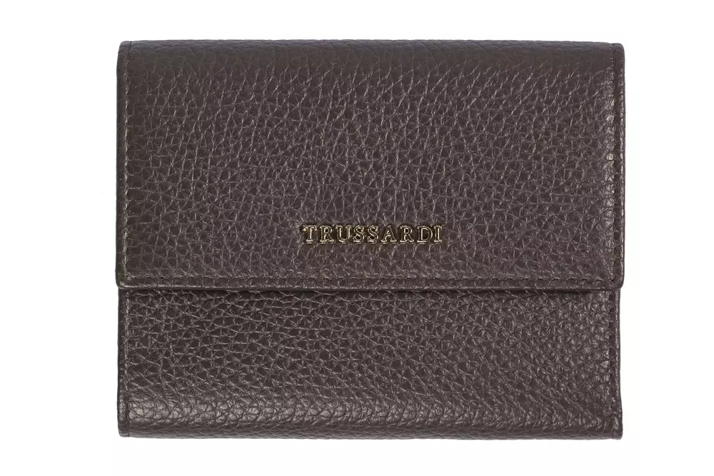 Trussardi - Brown Leather Women Wallet