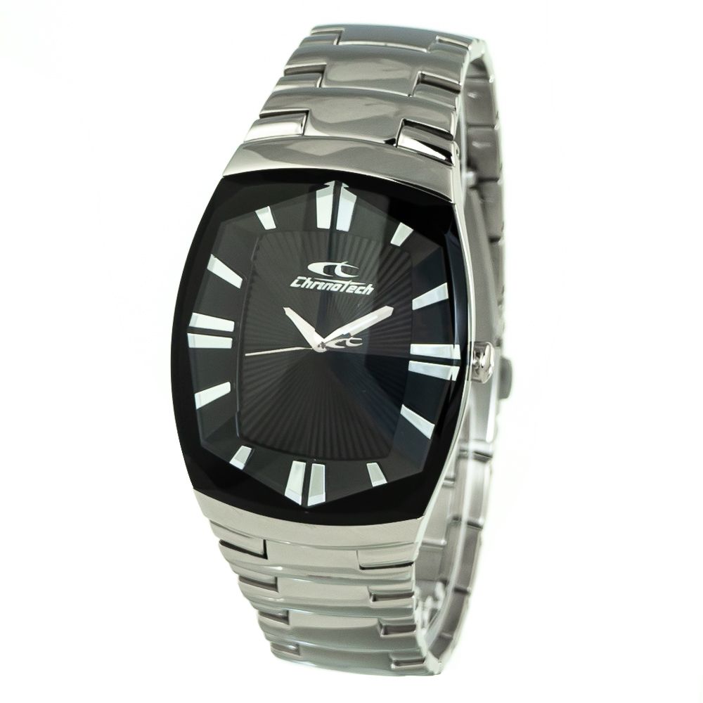 Chronotech - Silver Stainless Steel Dress Watch