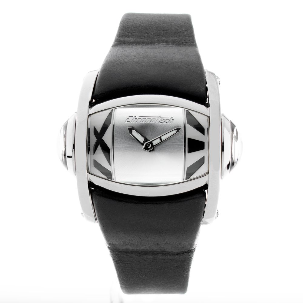Chronotech - Black Leather Watch