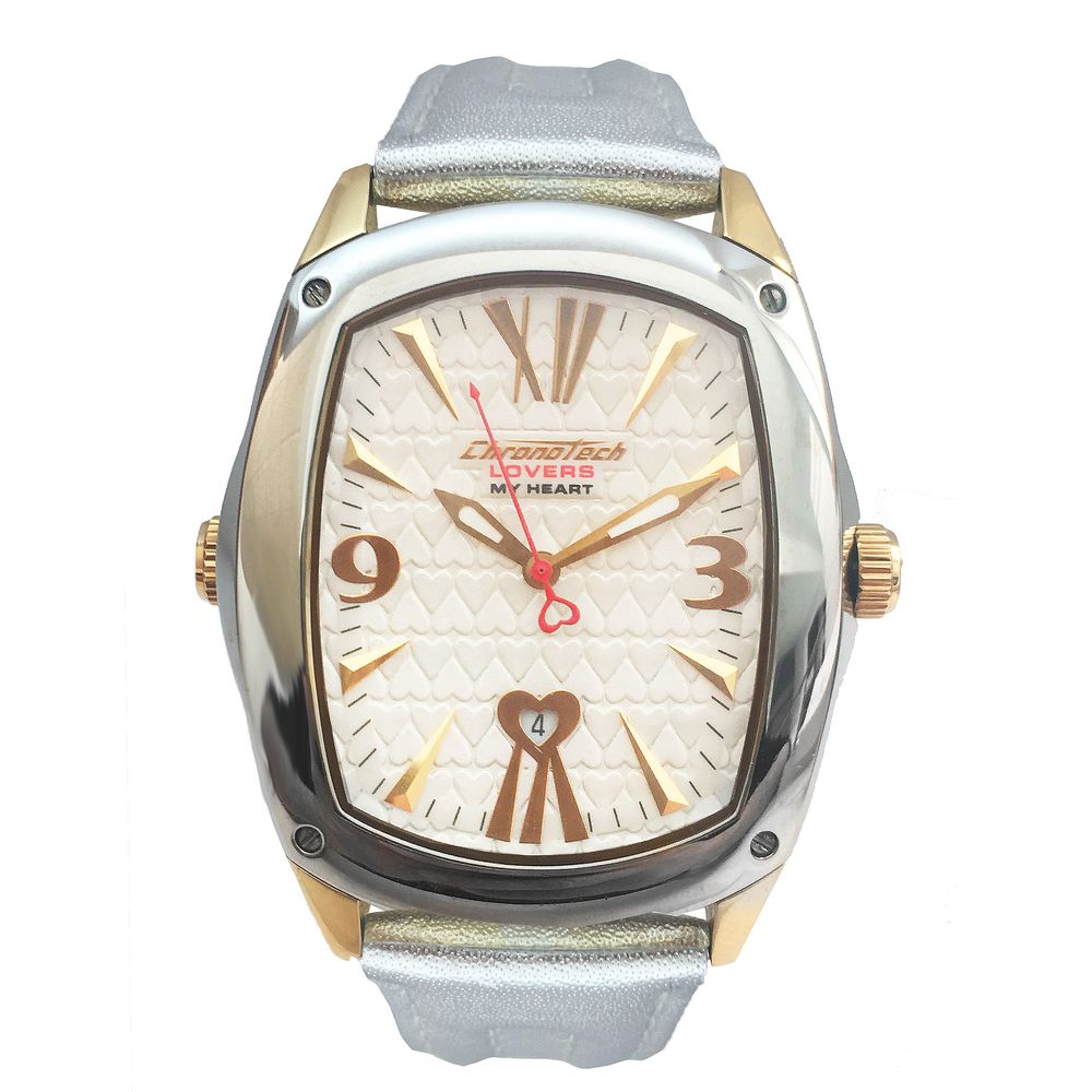 Chronotech - Gold Leather Watch
