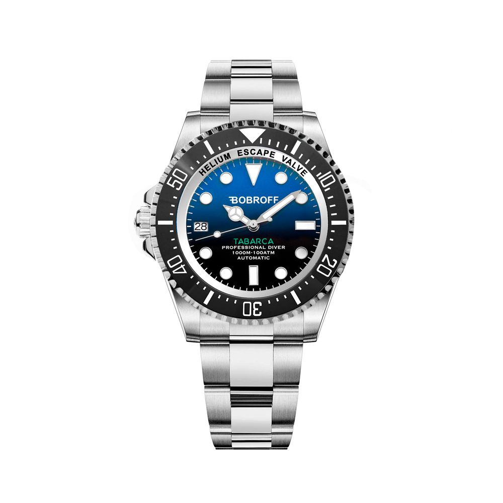 Bobroff - Silver Stainless Steel Sport Watch