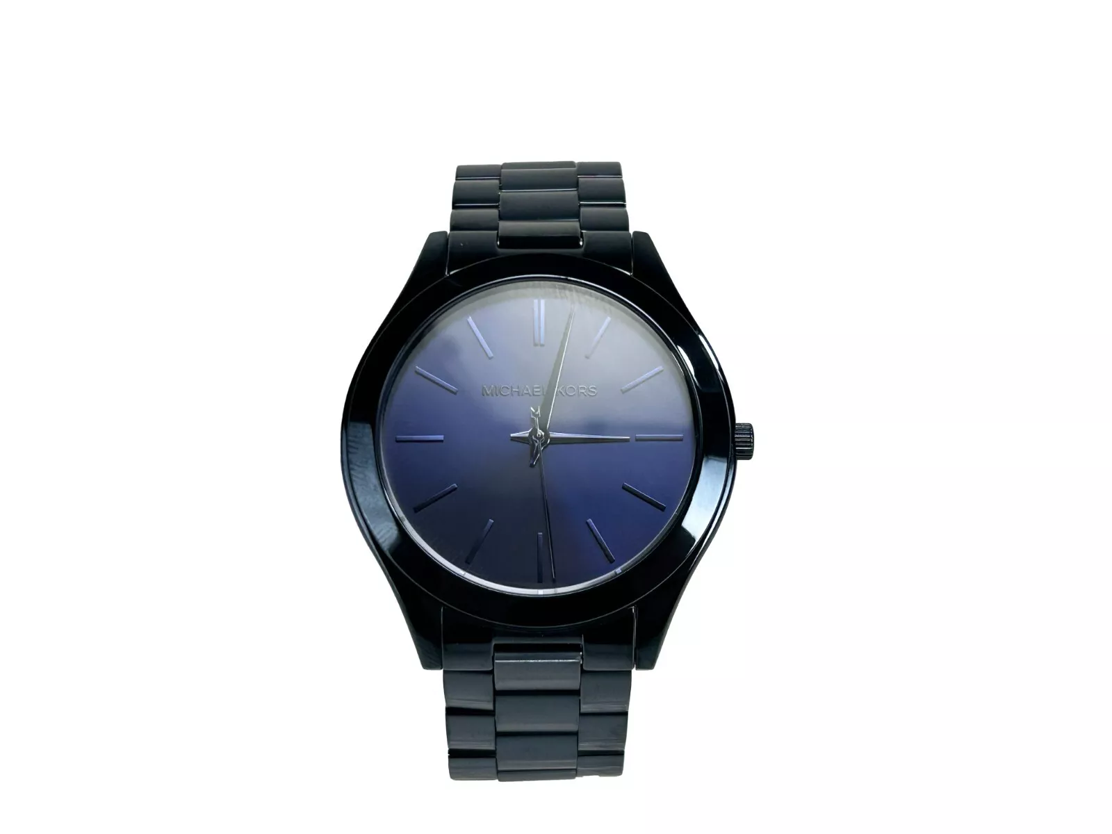Michael Kors - Slim Runway Stainless Steel Watch MK3419 Blue
