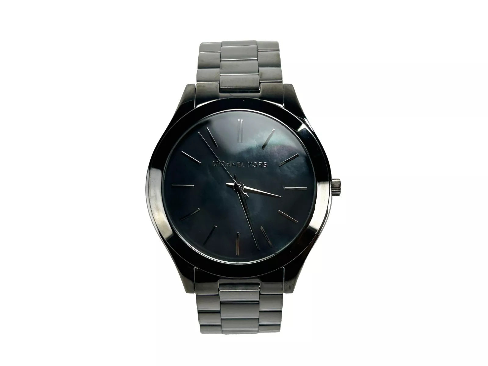 Michael Kors - Slim Runway Gun Metal Stainless Steel Watch MK3413