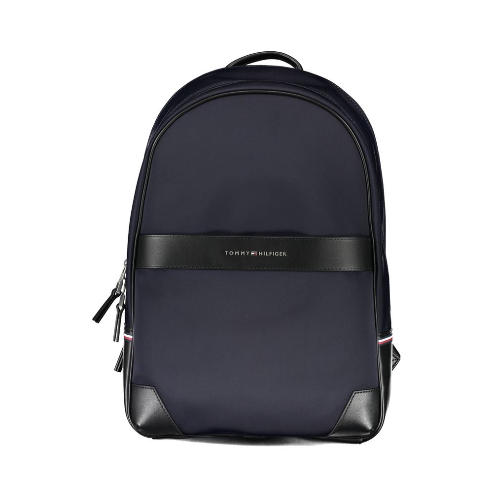 Tommy Hilfiger - Blue Polyethylene Men Backpack