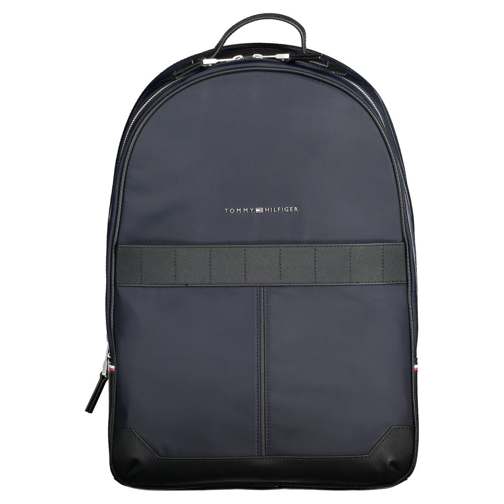 Tommy Hilfiger - Blue Polyester Men Backpack