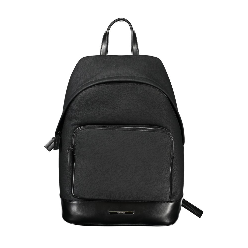Calvin Klein - Black Polyester Men Backpack
