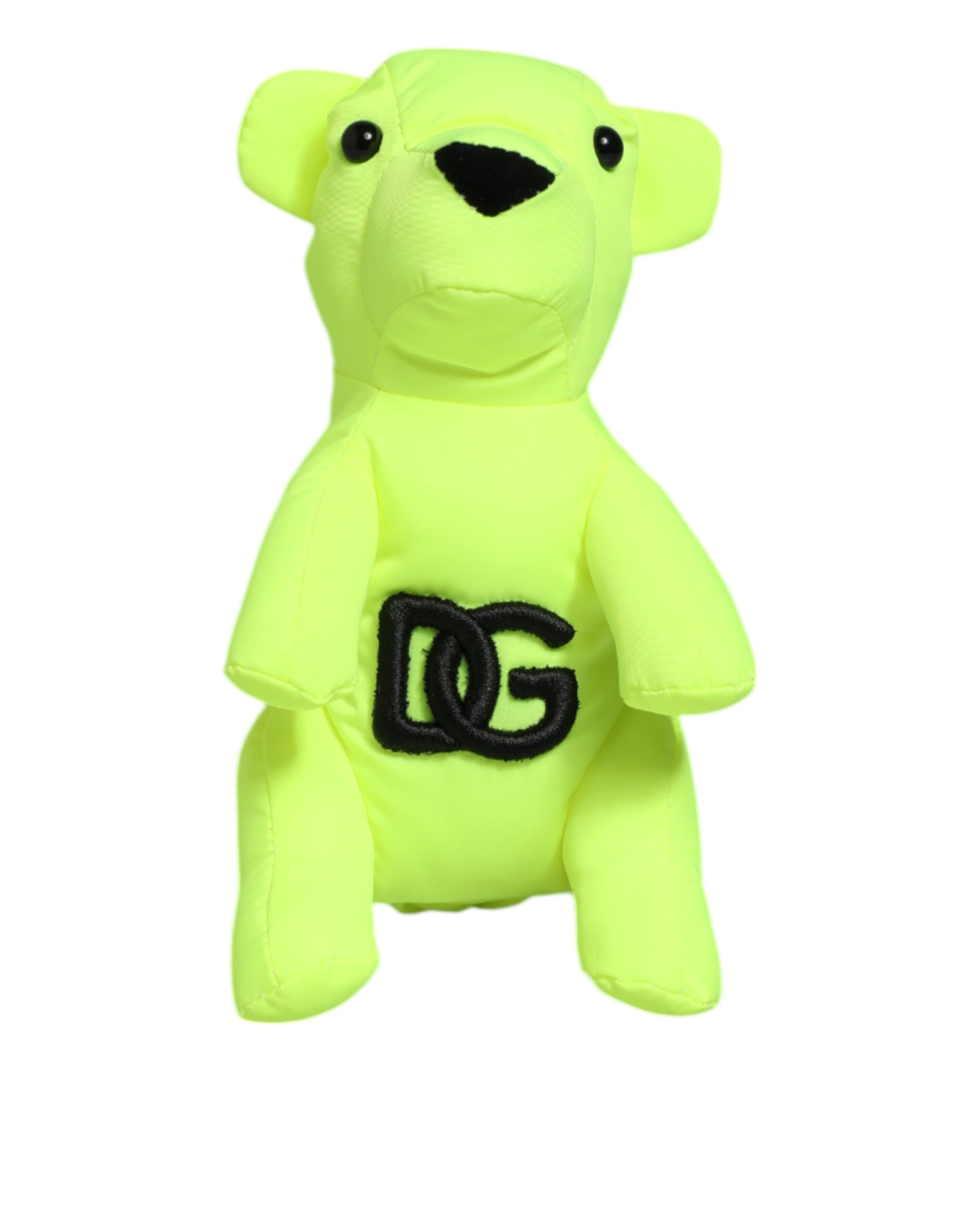 Dolce & Gabbana - Neon Green Bear Embroidered Logo Men Keychain Clasp  Keyring