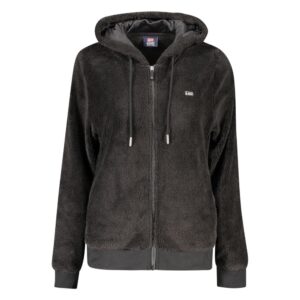 Black Polyester Women's Jacket