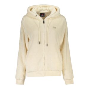 White Polyester Women Jacket