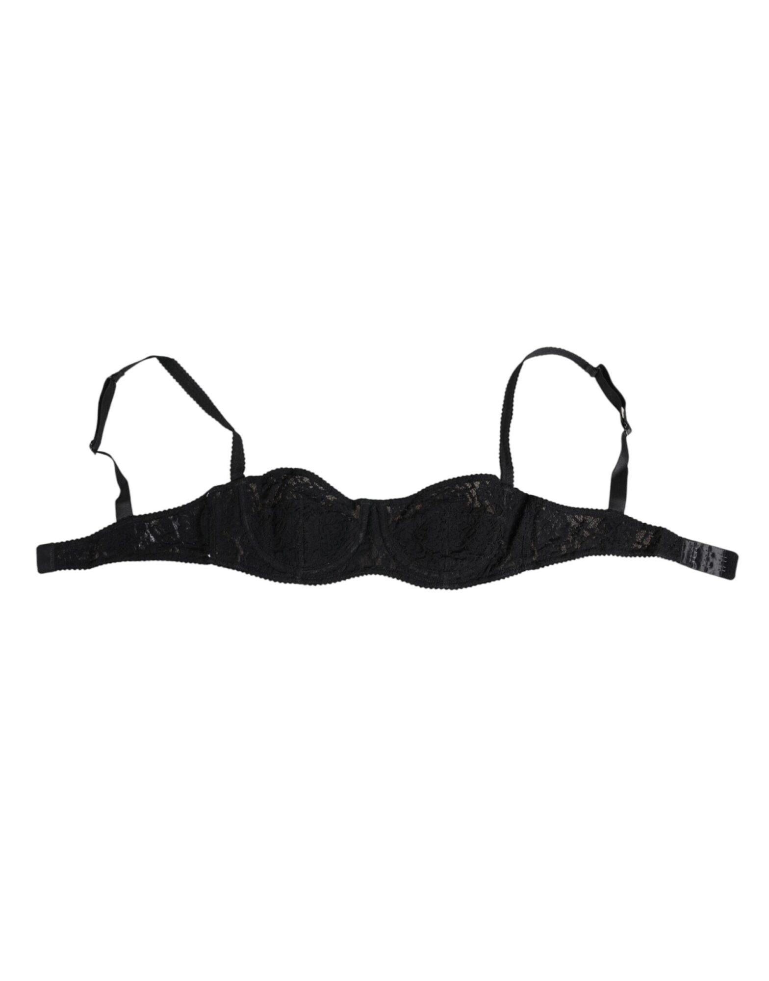 Dolce & Gabbana - Black Lace Underwire Bra Lingerie Underwear