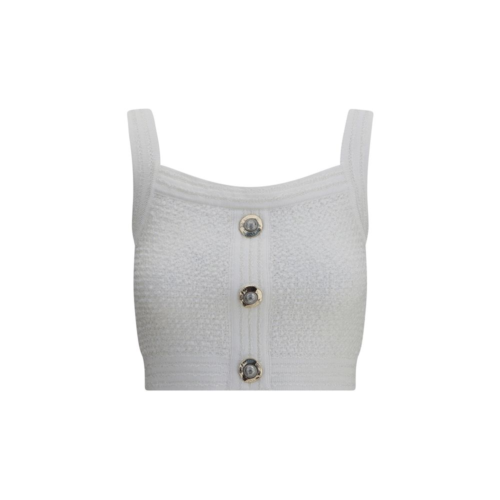 Balmain - Tweed crop Top