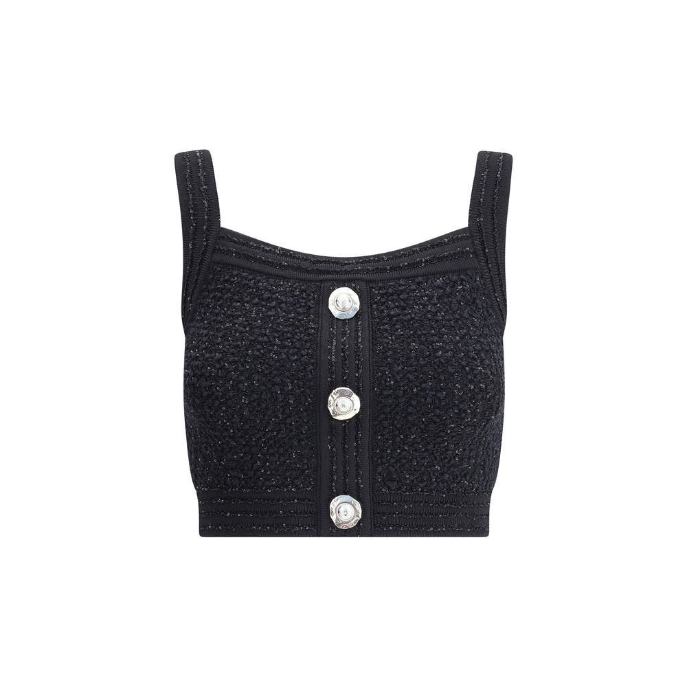 Balmain - Tweed crop Top