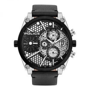 Black Leather Watch
