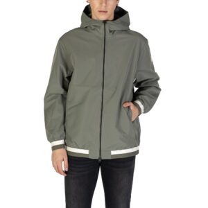 Green Polyester Jackets & Coat