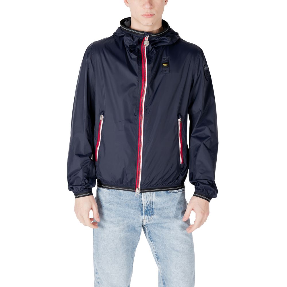 Blauer - Blue Polyamide Jackets & Coat