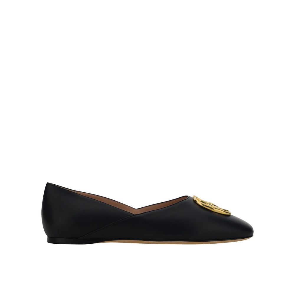 Bally - Leather Ballerina Flats