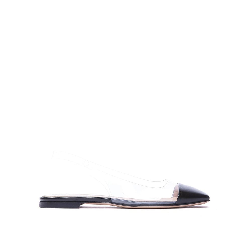 Gianvito Rossi - Plexi Slingback Flats