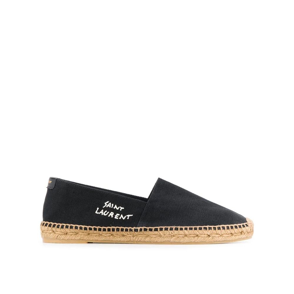 Saint Laurent - Canvas Logo Espadrilles