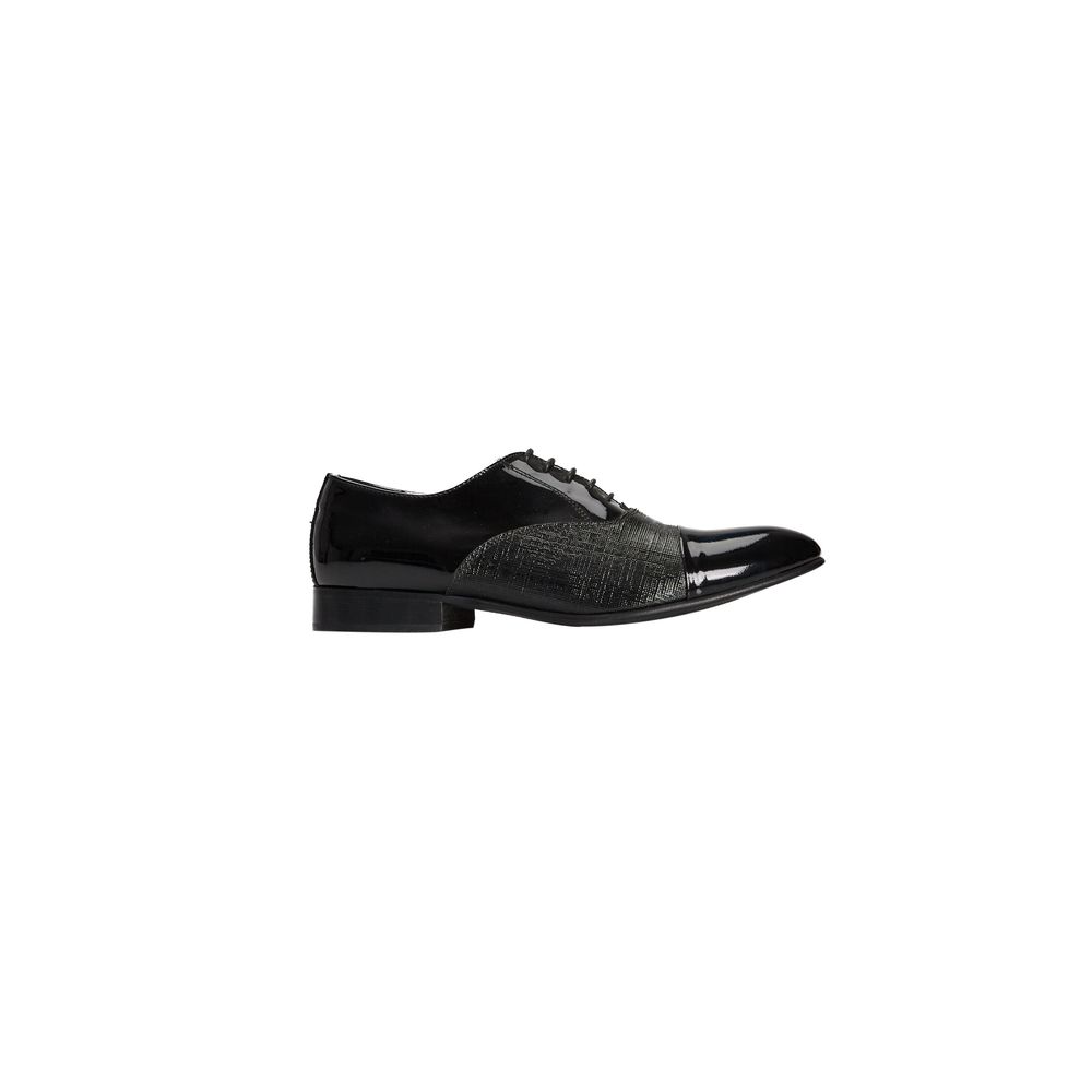 Roberto Pepe Luxury - Black Calfskin Men Loafer