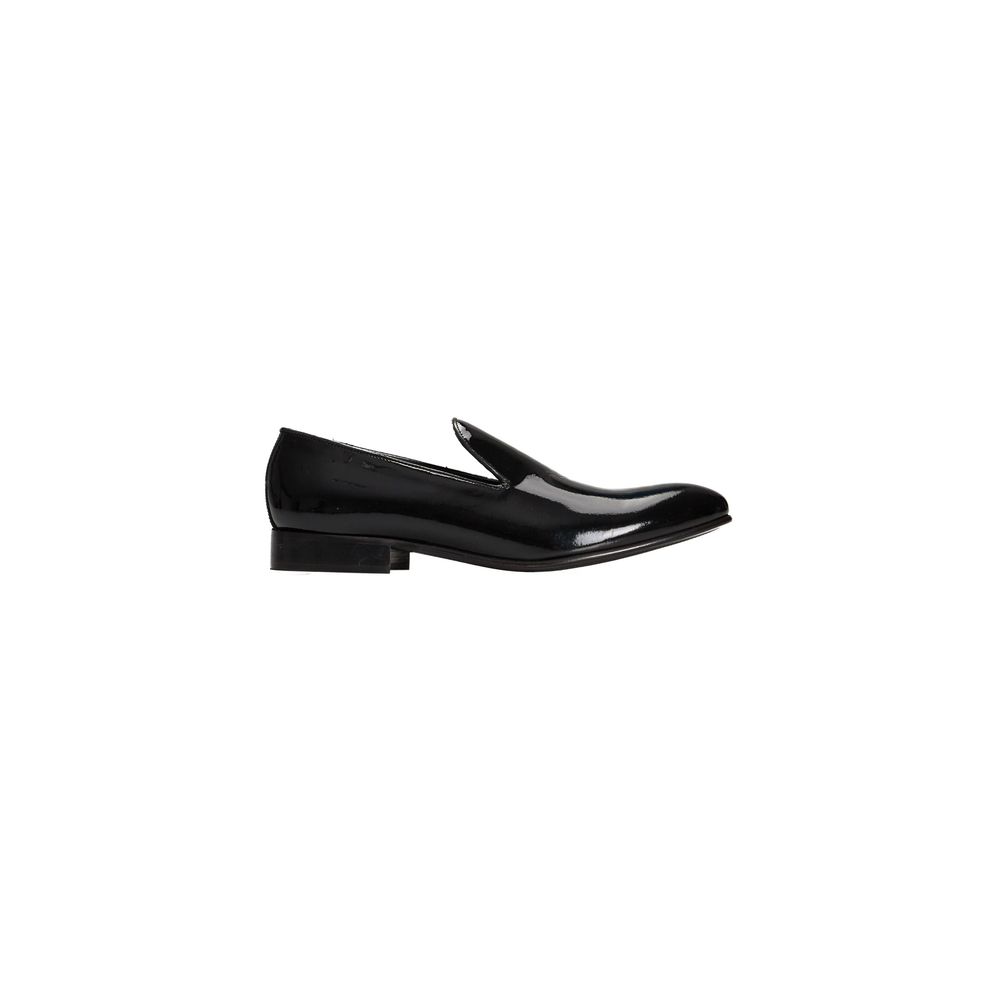 Roberto Pepe Luxury - Black Calfskin Men Loafer