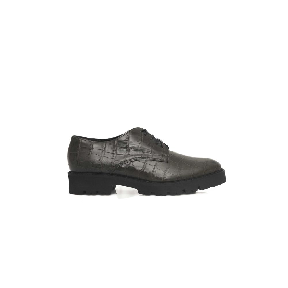 Cerruti 1881 - Green Leather Women Loafer